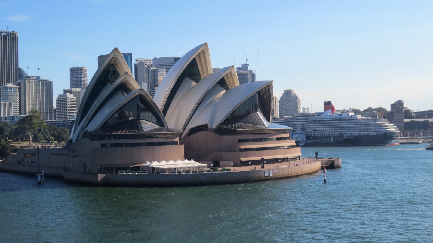 Sydney Opera House from ship