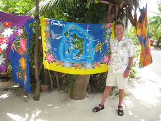 Island tour on Bora Bora, Tahiti
