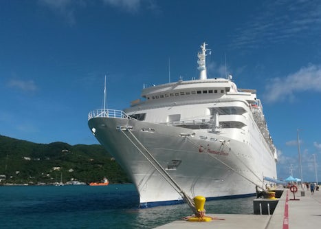 Ship Thomson Dream in Tortola British Virgin Isles