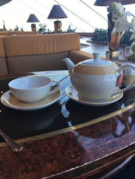 Tea in Top Sail Lounge