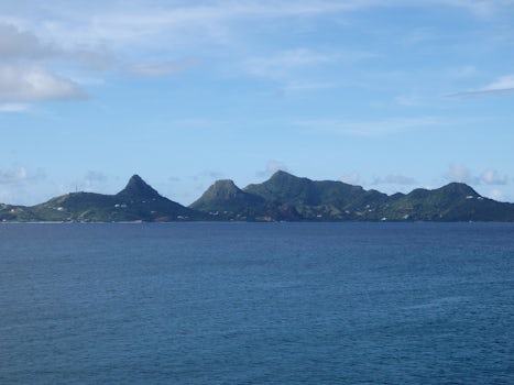 Grenadine Islands sailing toward Mayreau