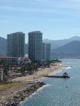 Great view of Puerto Vallarta from the ship