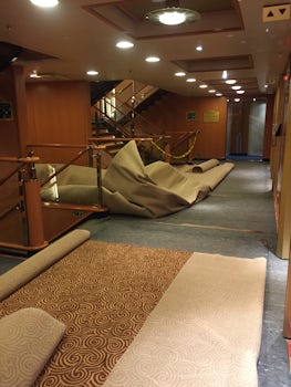 Construction on all floors, carpet being replaced while on our cruise.