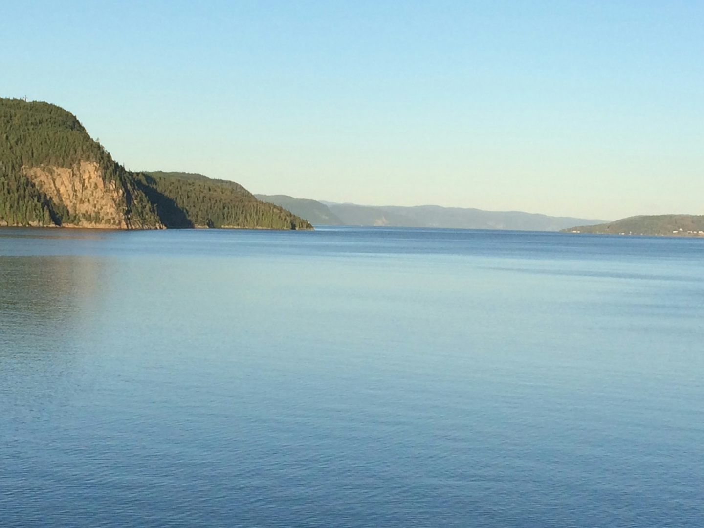 Saguenay fjord.