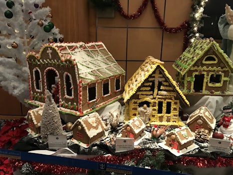 Christmas Gingerbread village
