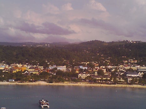 My first view of Jamaica