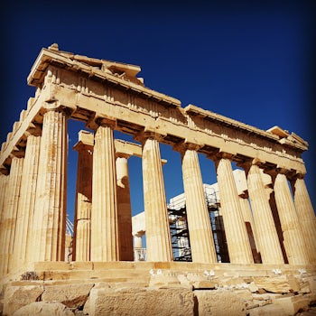 Akropolis, Athens. Just 10 minutes from the port with the bus. What an amazing place.