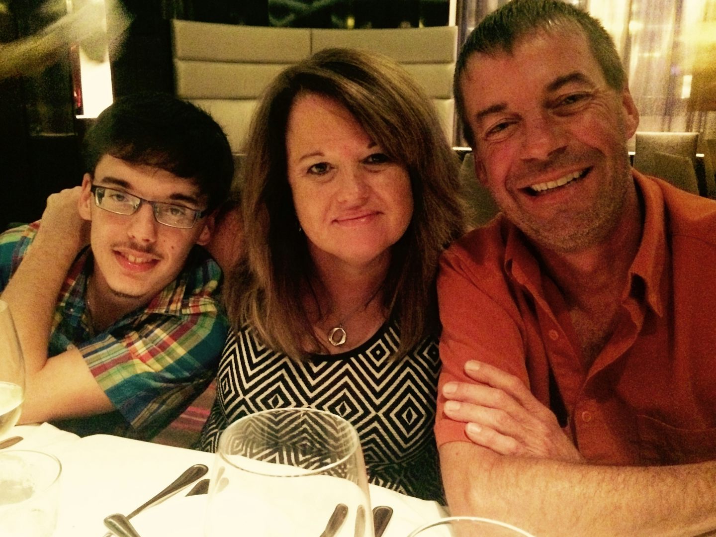 Brad Traci & Mark out for dinner!
