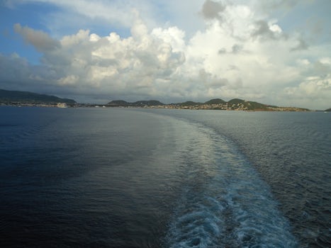 Saying goodbye to St. Kitts. A beautiful island.