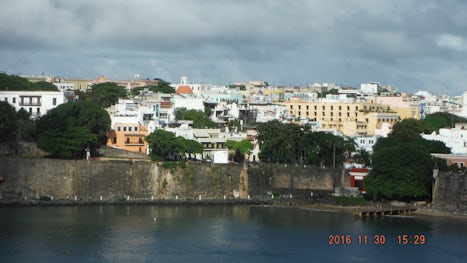 Sailing out of San Juan Puerto Rico.