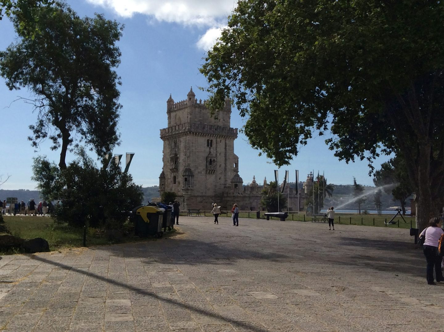 The Tower of Belem in Lisbon, which is Portugal
