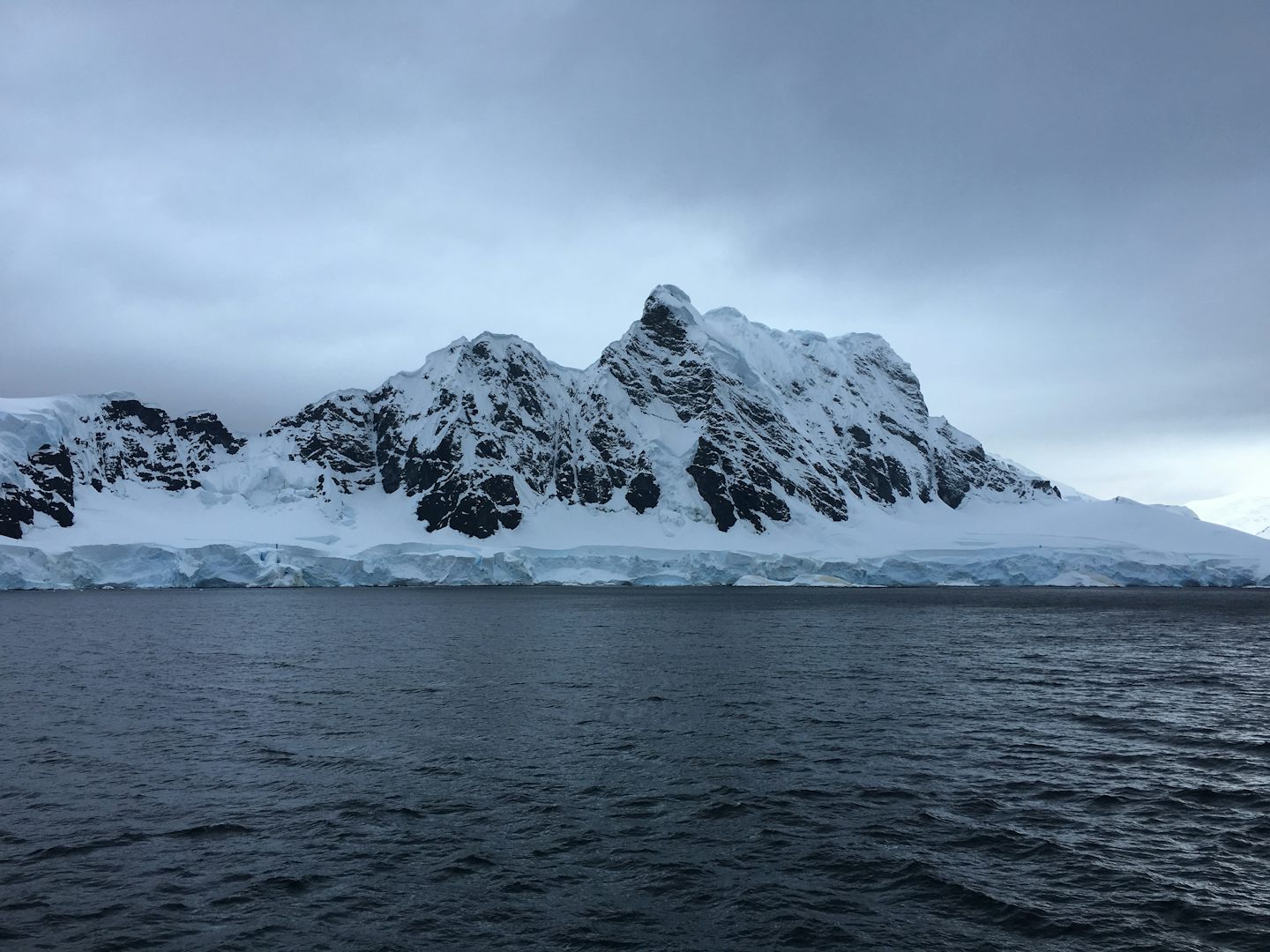 Antarctic landscape.