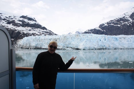 No big deal, just a giant glacier a few hundred feet away!