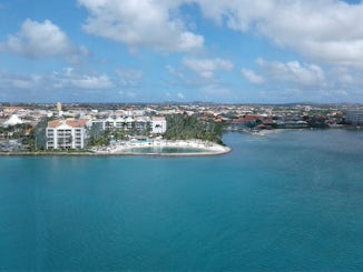 View from the Ship of Aruba