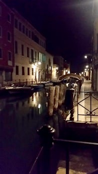 Evening stroll in Venice.