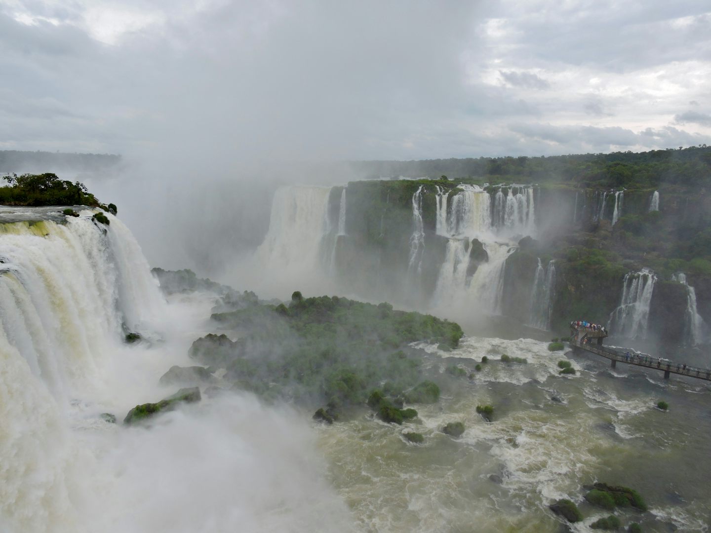 A pre-cruise visit to Iguazzu Falls