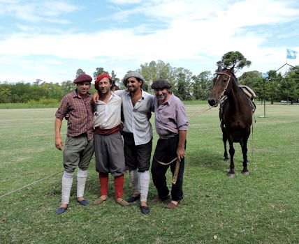 A tour from Buenos Aires, pre-cruise to see the Gauchos at work and enjoy a traditional BBQ.