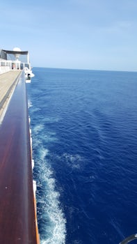 Blue water cruising.
