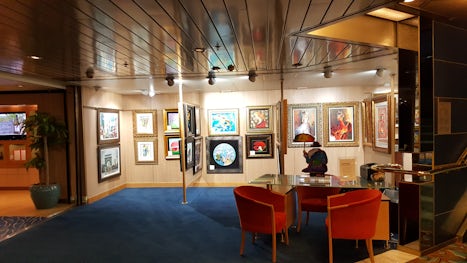 Our floatin art gallery