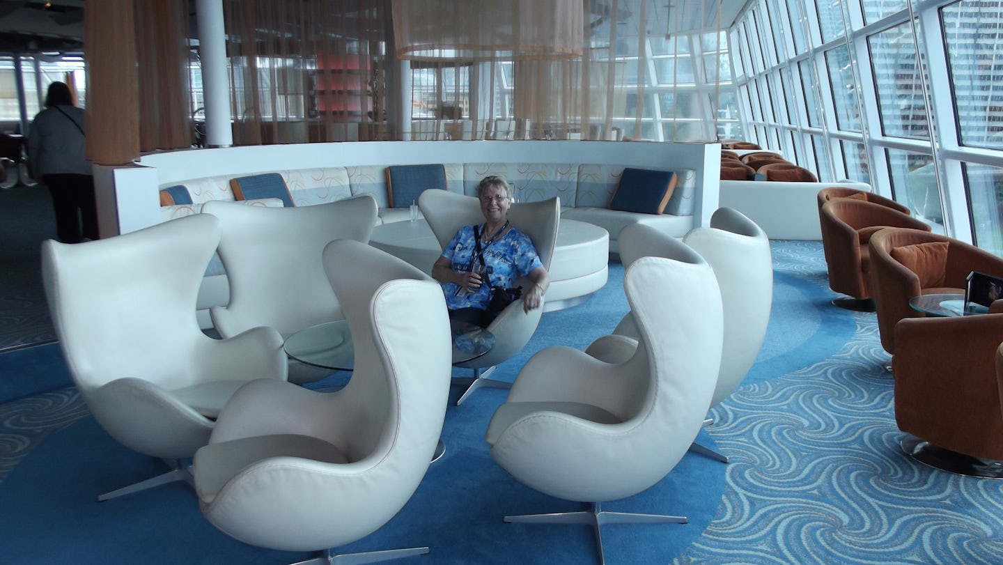 The Sky Lounge on Deck 14.