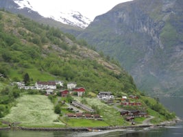 Going through the Norwegian Fjords