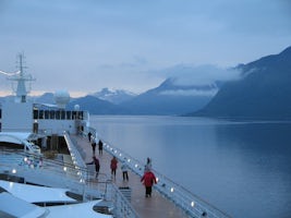 Into the Geiranger Fjord