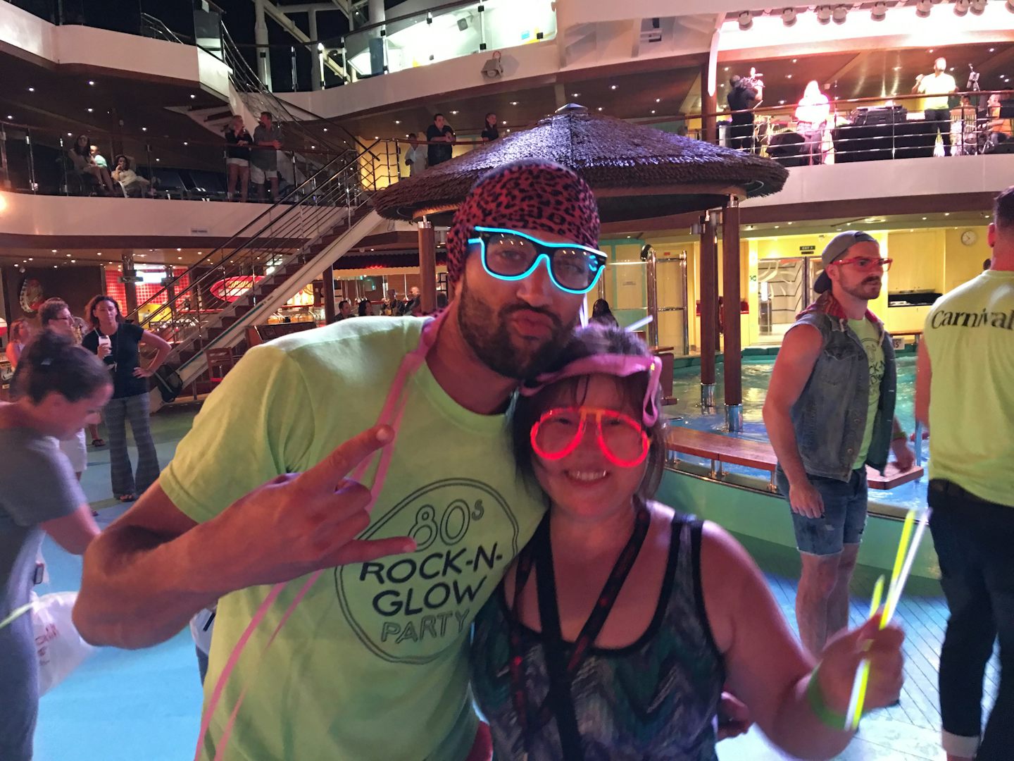 When cruise director loses his mind!
