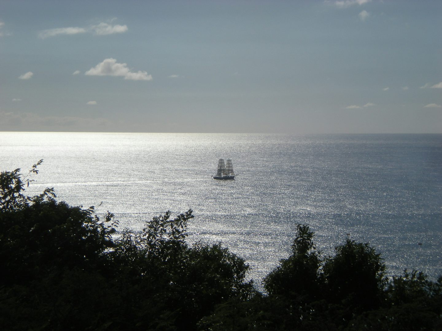 Sailing vessel is St. Maarten