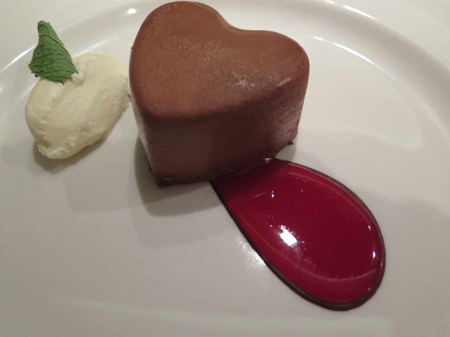 My husband could not resist the Princess Dream Chocolate dessert 7 times on our 10 day cruise