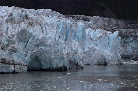 Glacier from ship.
