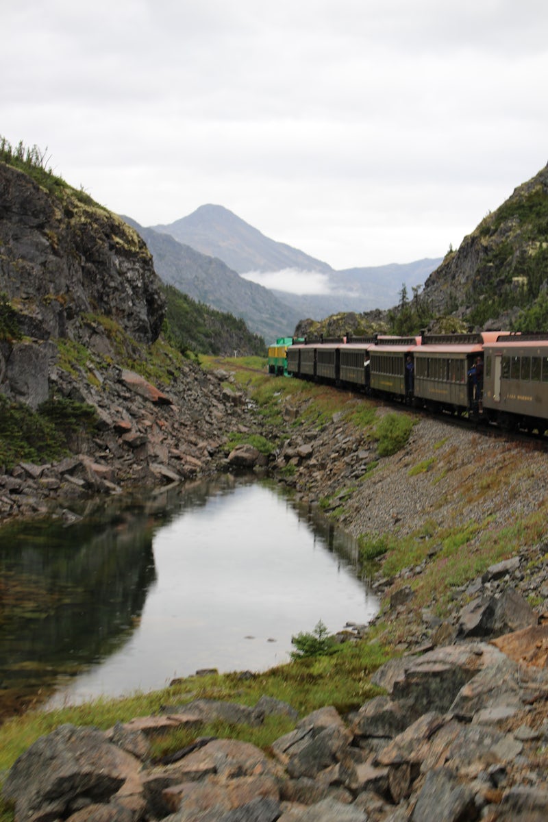 Train up to Yukon Pass.