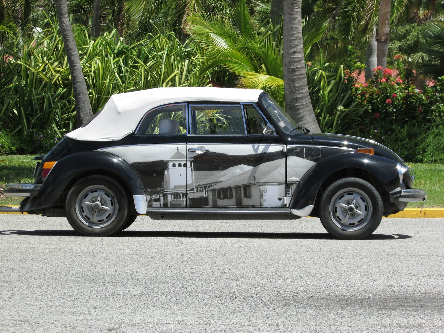 Artful VW at St Maarten