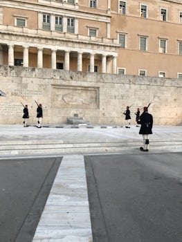 Athens changing of guard