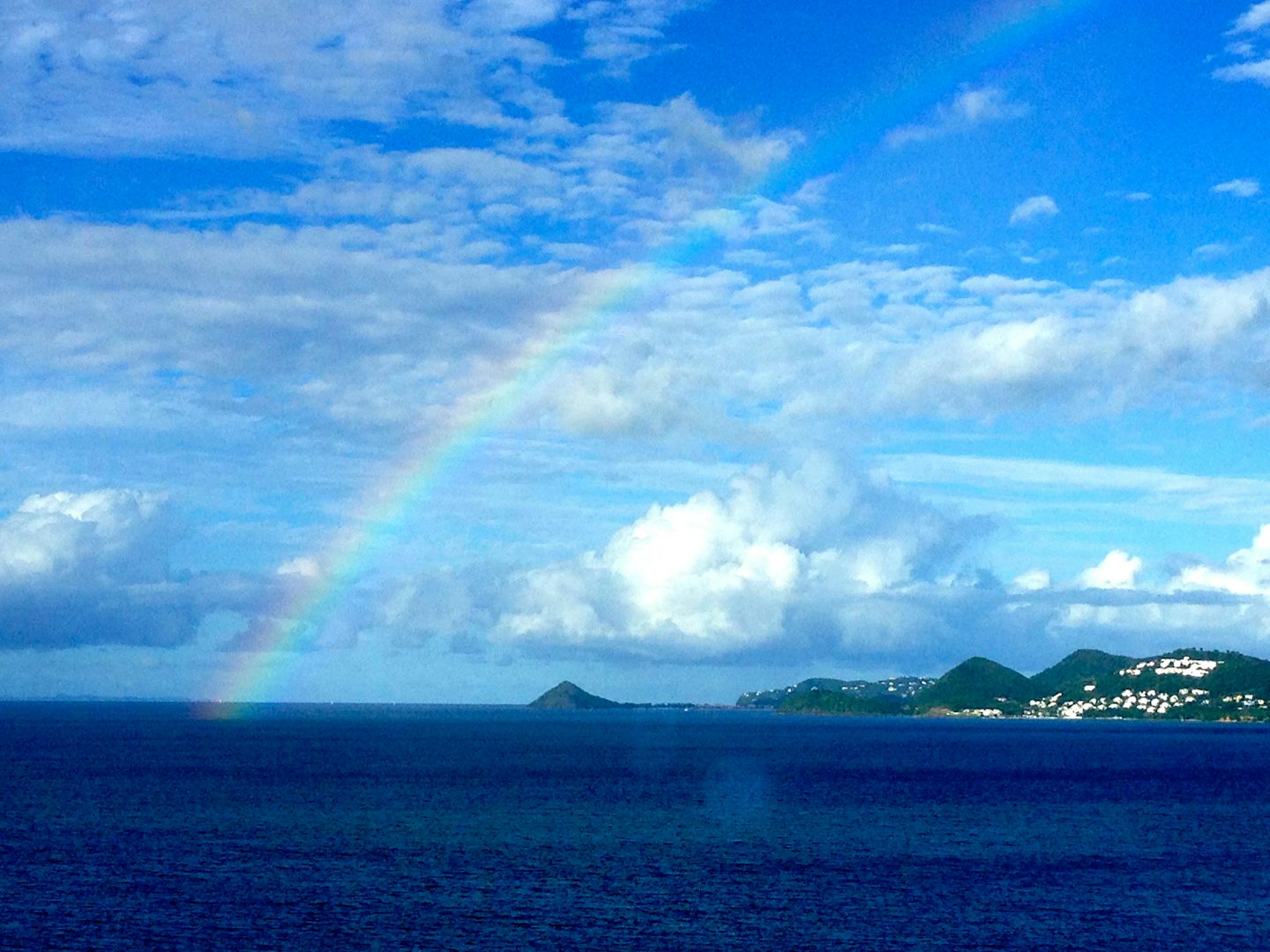 Castries, St. Lucia -- Rainbow