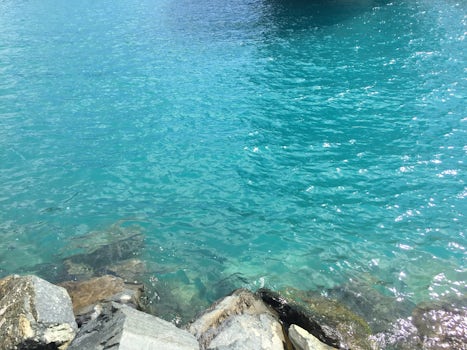 Beautiful water!  Tortola