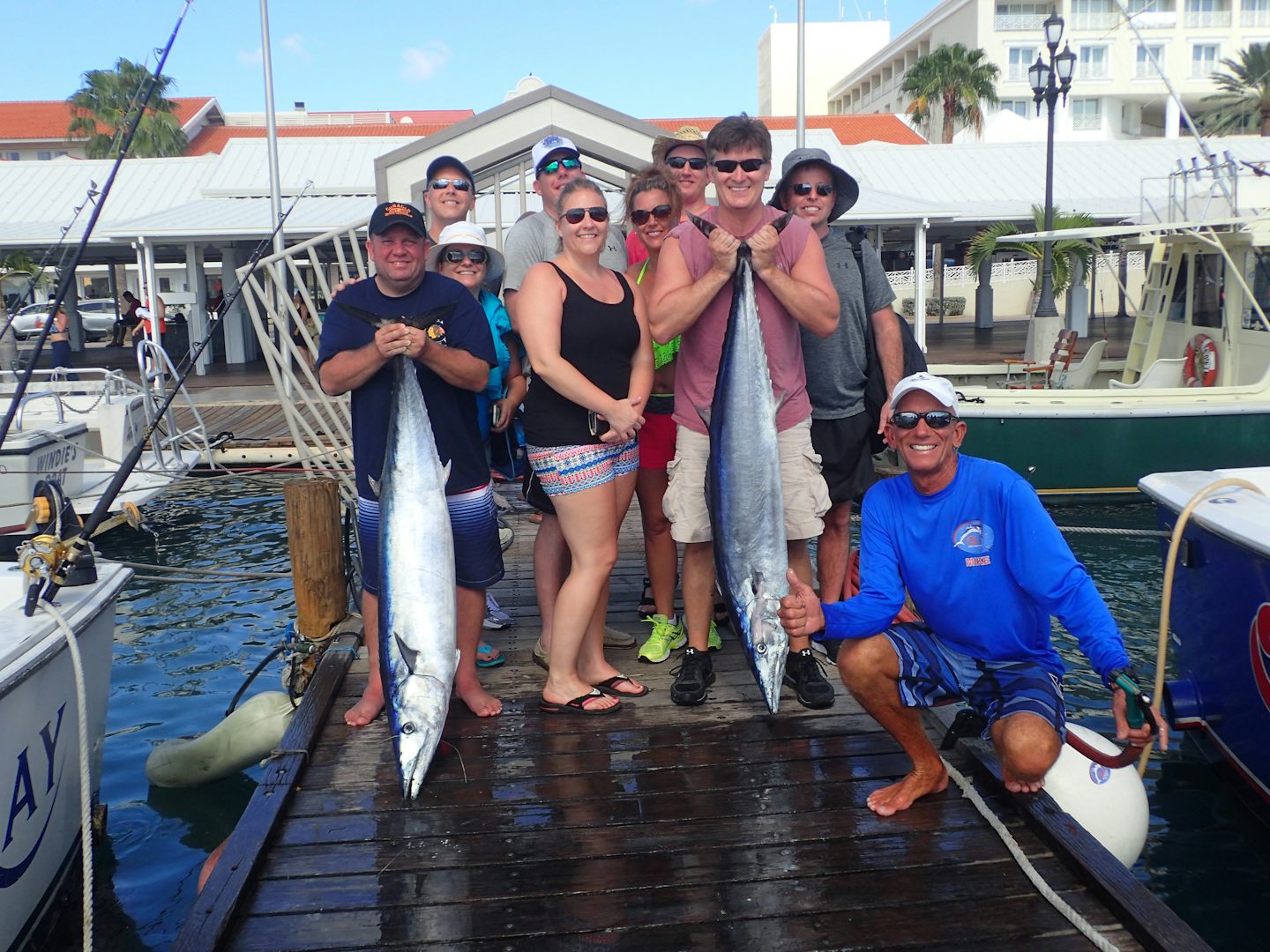 Fishing charter results in Aruba