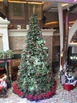 Christmas tree in the Promenade