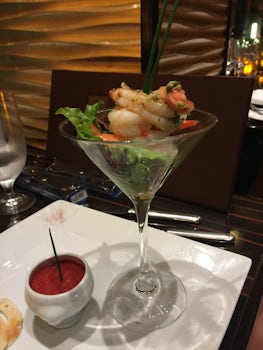 Shrimp Cocktail at the steakhouse