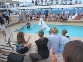 What to do with 12 days at sea?  How about a make-your-own-boat competition