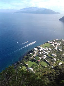 this is on CAPRI looking to the bay of NAPELS