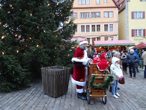 Rothenburg, Germany Christmas Market.