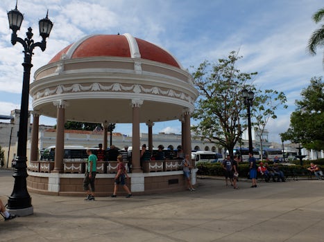 Cienfuegos Jose Marti square