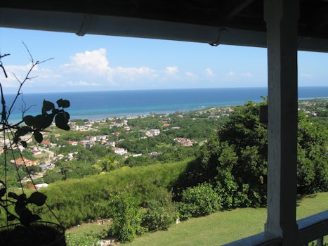 View from the Veranda of Greenwood Great House, Jamaica