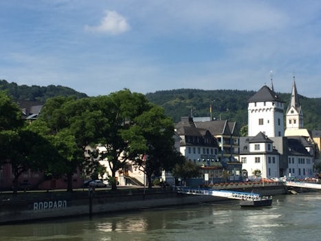 This was a perfect day, taking in the beautiful sights along the banks of the River Rhine.