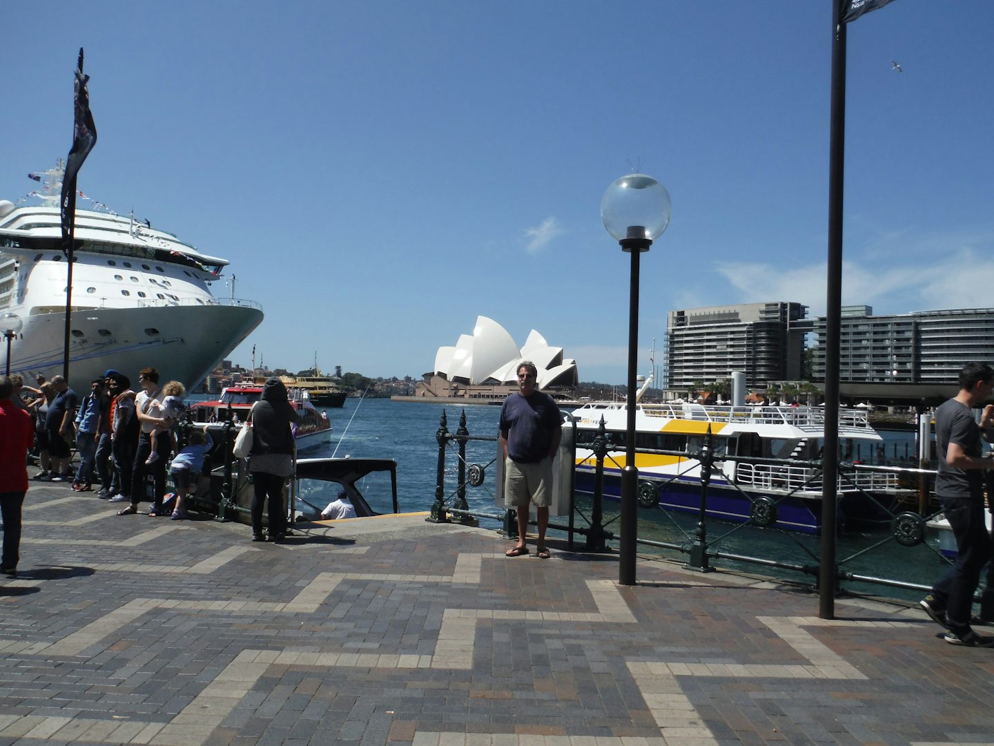 The famous Sydney Opera House and Harbor in Australia!