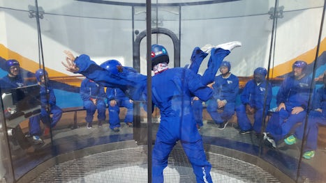 Ifly- so cool! The best part of the cruise