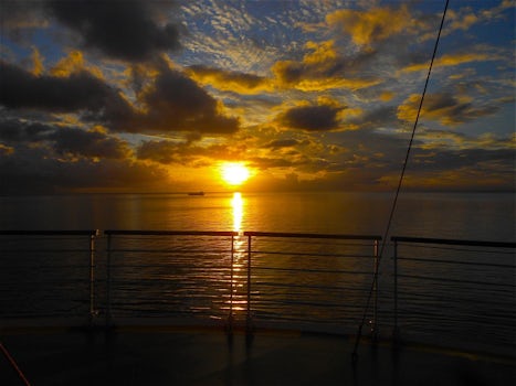 Dominica sunset