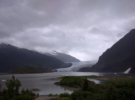 A glacier at the national park