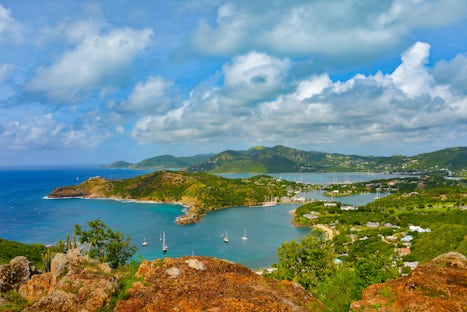 Scenic Outlook on Antigua