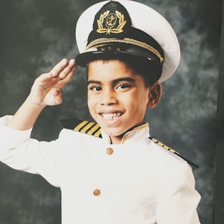 My boy was captain of the ship with a nominal fee for the dress , 5 high definition pictures and well maintained Squok club for kids.